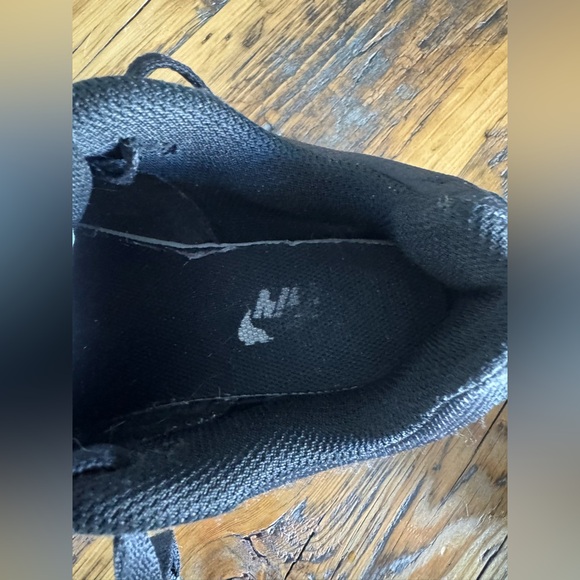 NIKE AIR MAX SIZE 6 LADIES BLACK WHITE - Picture 12 of 16